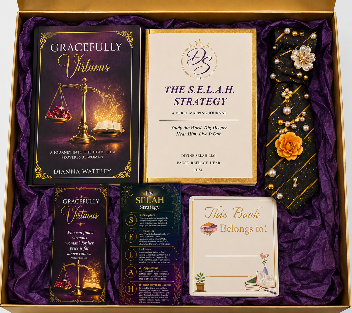 LIMITED PRE-ORDER Gracefully Virtuous × Divine Selah Special Edition Preorder Box
